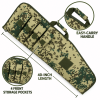 40 Inch Soft Equipment Case with 4 Front Accessory Pockets, Padded Long Storage Bag with Carry Handle and Full-Length Zipper for Outdoor Transport