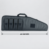 40 Inch Soft Equipment Case with 4 Front Accessory Pockets, Padded Long Storage Bag with Carry Handle and Full-Length Zipper for Outdoor Transport