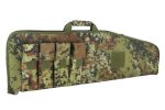40 Inch Soft Equipment Case with 4 Front Accessory Pockets, Padded Long Storage Bag with Carry Handle and Full-Length Zipper for Outdoor Transport