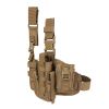 Tactical Drop Leg Holster for Right or Left Hand, Adjustable Thigh Holster with Utility Pouches and Secure Retention Straps